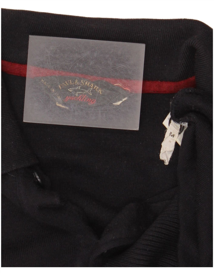 Paul & Shark Herren Yachting Rollkragenpullover Pullover Mittelblaue Wolle