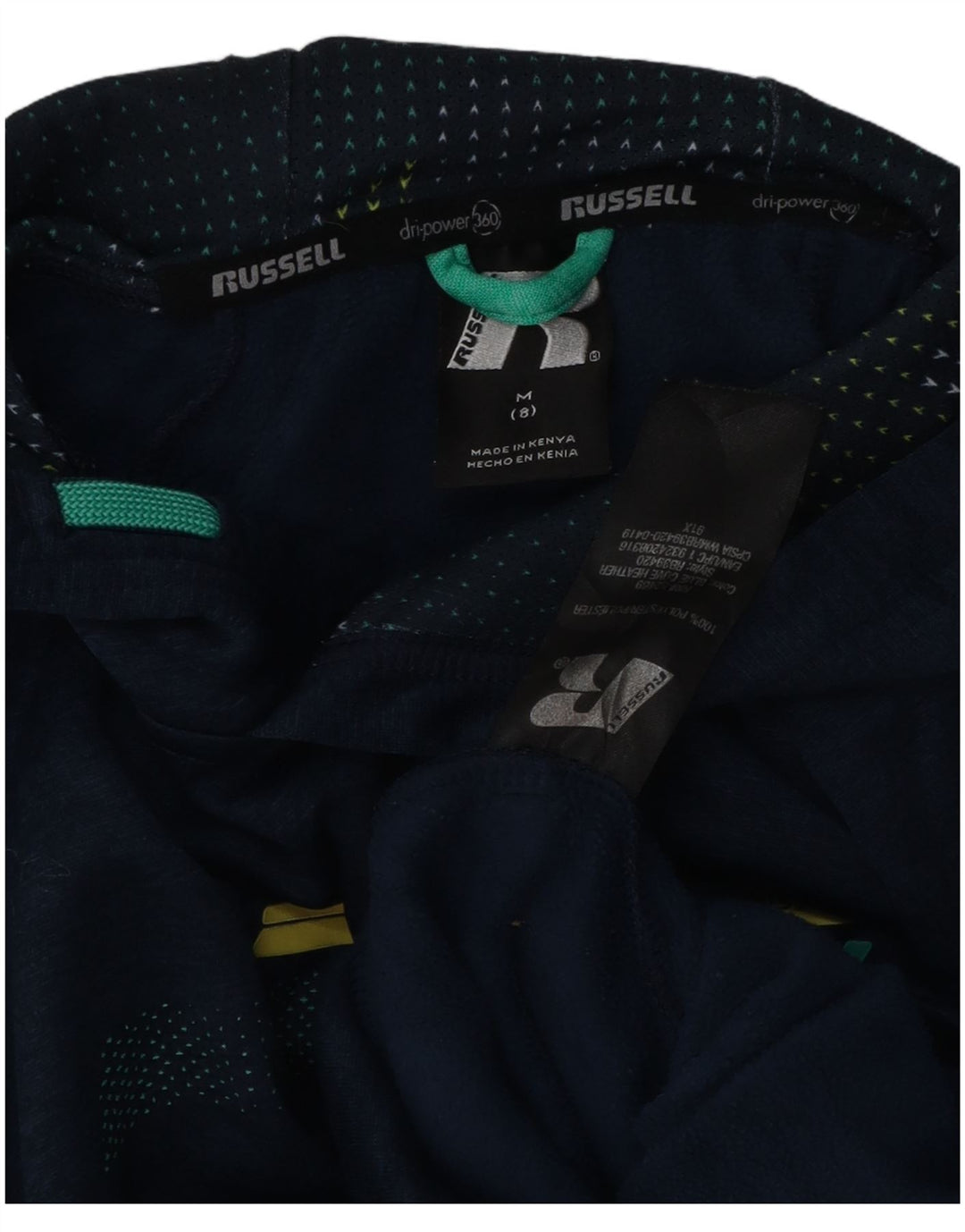 RUSSELL ATHLETIC Kapuzenpullover für Jungen, 7–8 Jahre, mittleres Marineblau