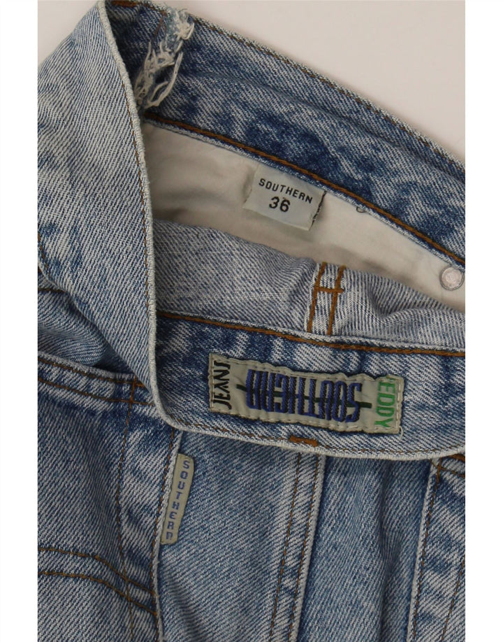 Southern Herren-Jeansshorts, Größe W36, groß, aus blauer Baumwolle