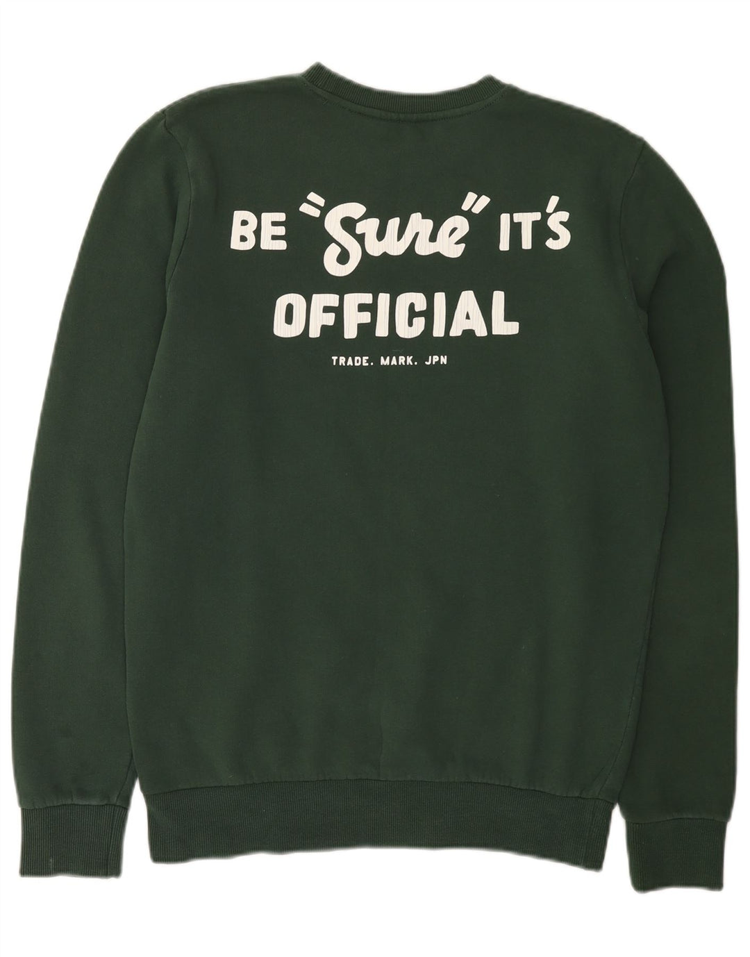 Superdry Herren Grafik-Sweatshirt-Pullover, große grüne Baumwolle