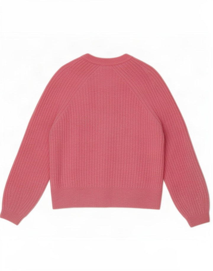 Marks & Spencer Damen-Cardigan-Pullover UK 14 Mittelrosa Acryl