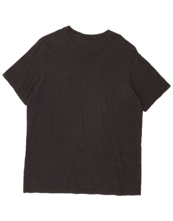 ADIDAS Herren T-Shirt Top Large Schwarz Baumwolle