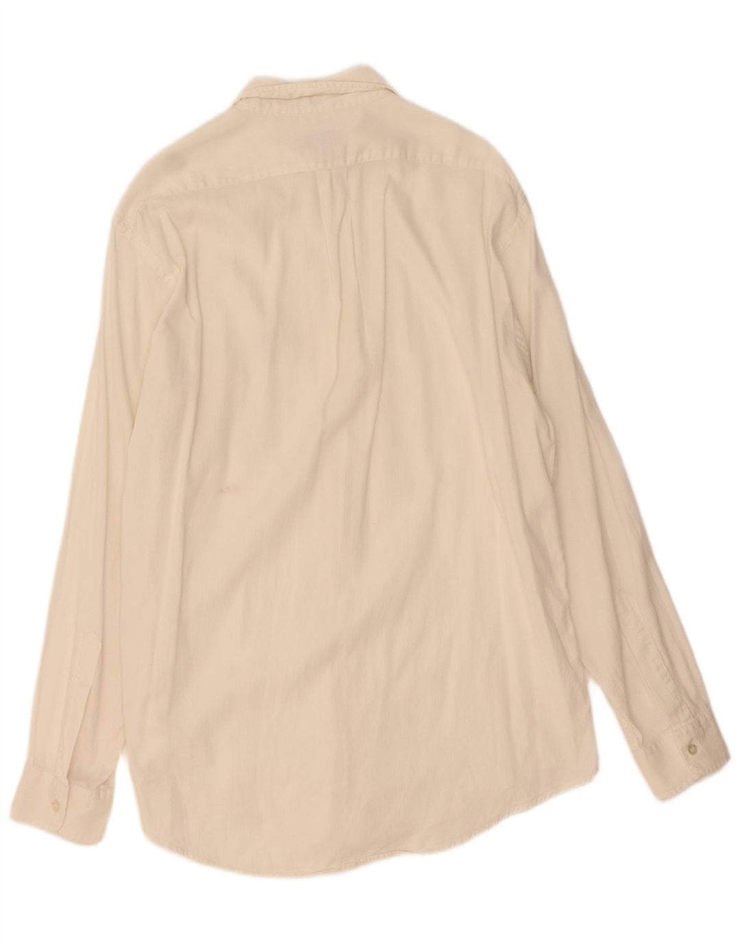 TRUSSARDI JEANS Mens Shirt 2XL White Cotton