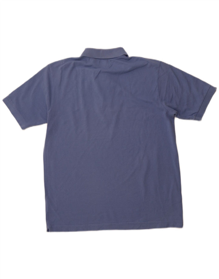 KAPPA Herren Poloshirt mittelblaue Baumwolle