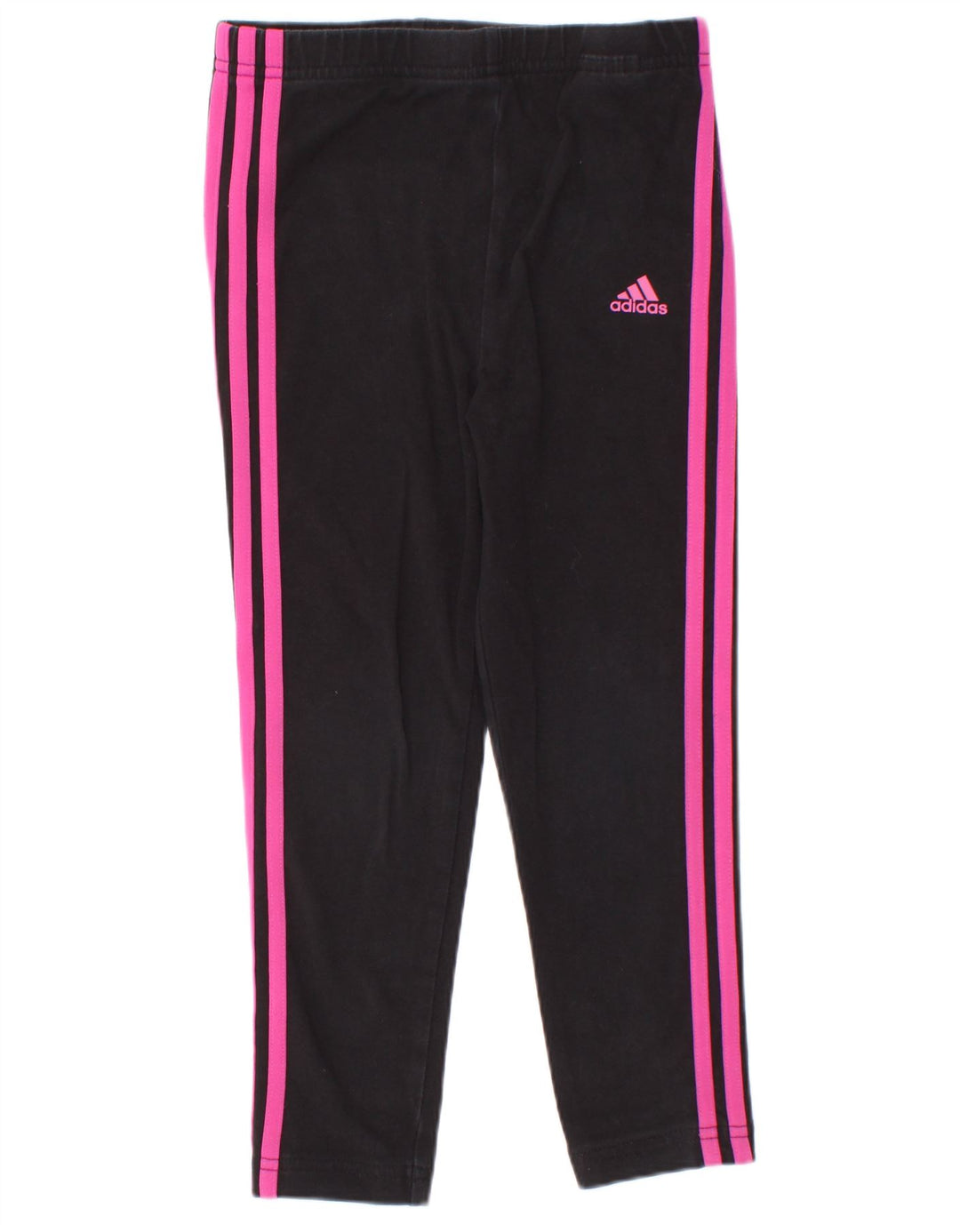 Adidas Mädchen-Leggings, 3–4 Jahre, schwarze Baumwolle