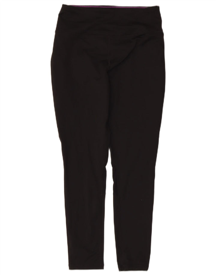 Calvin Klein Damen Leggings UK 12 Medium Schwarz Nylon