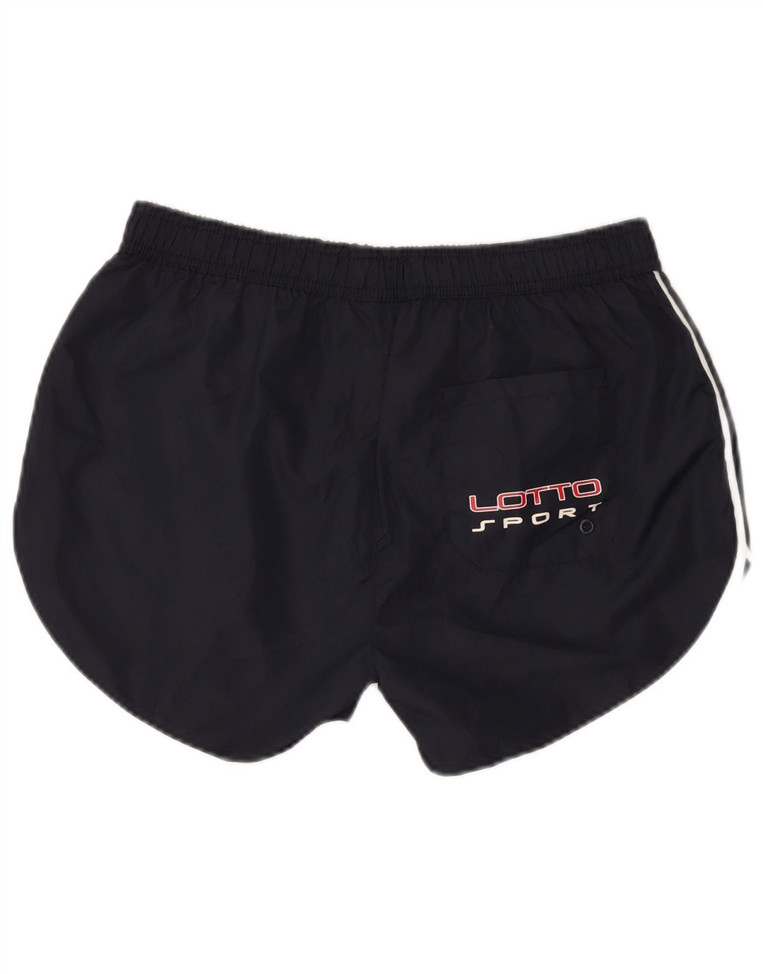 Lotto Damen Graphic Sport Shorts UK 14 Large Marineblau Polyester