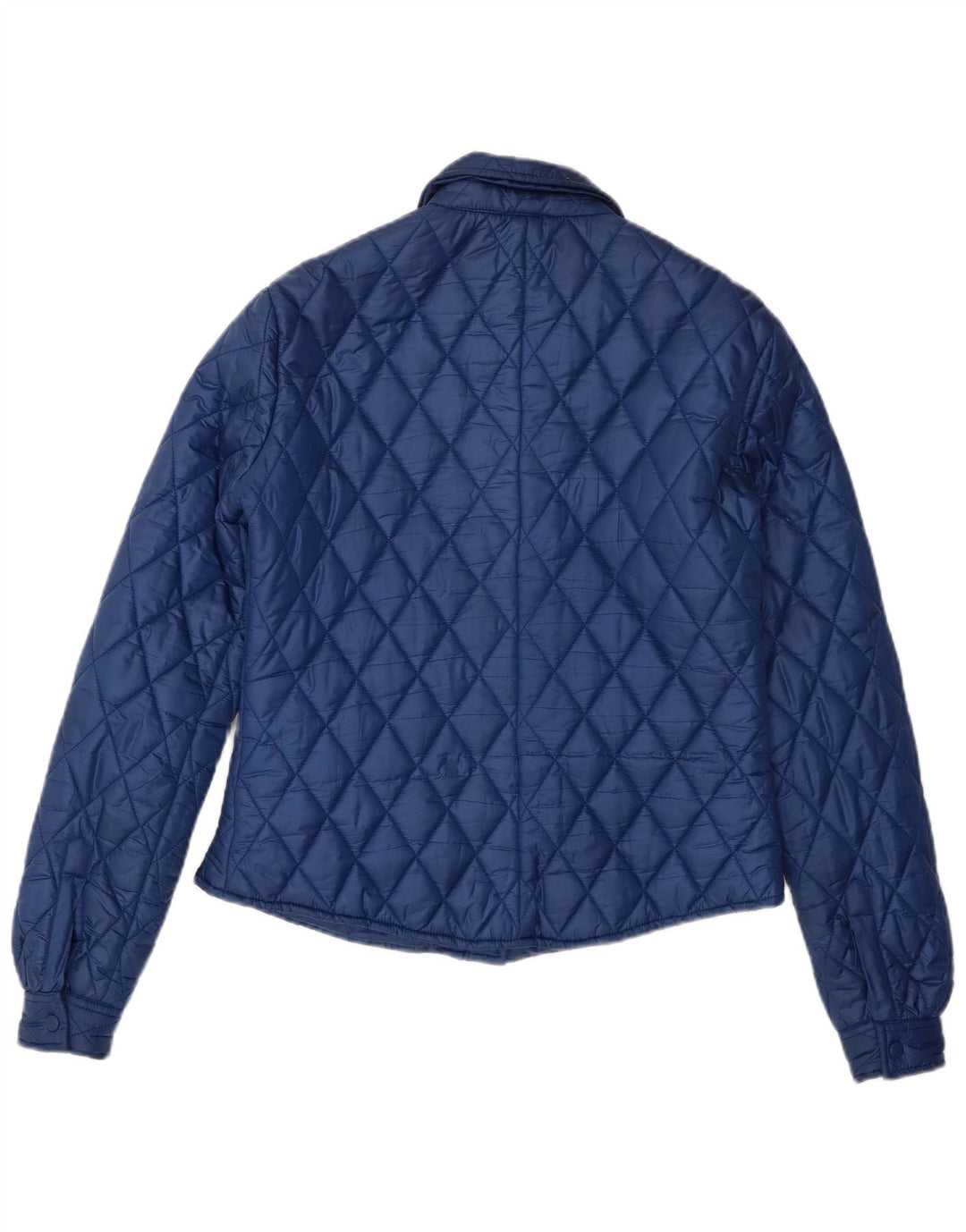 Aspesi Damen Steppjacke UK 12 Mittelblaues Polyester