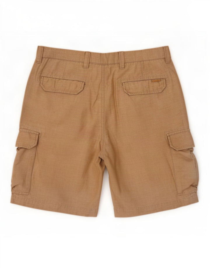 Massimo Dutti Herren Cargoshorts EU 38 Small W30 Beige Baumwolle