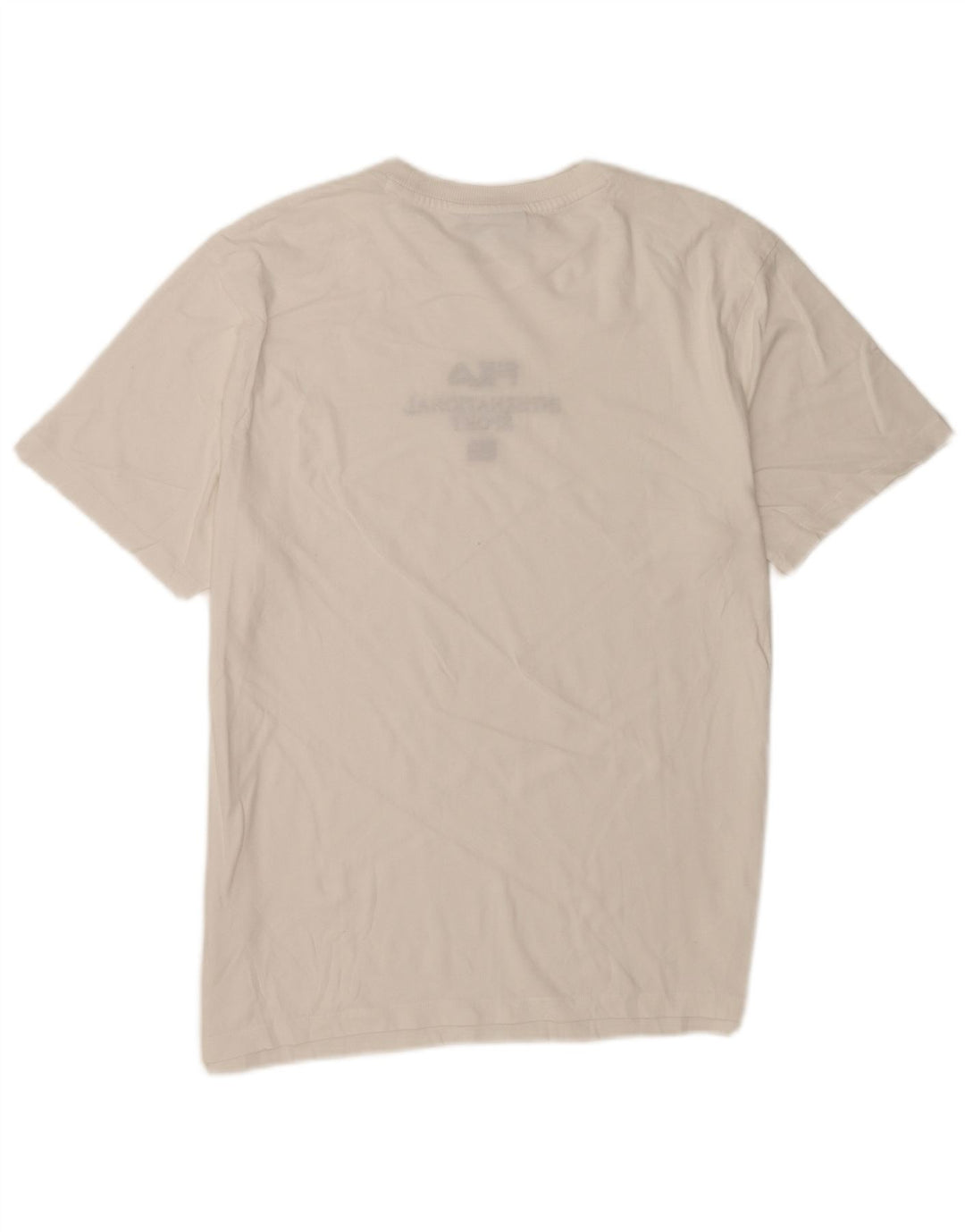 Fila Herren-T-Shirt mit Grafik, mittelweiße Baumwolle