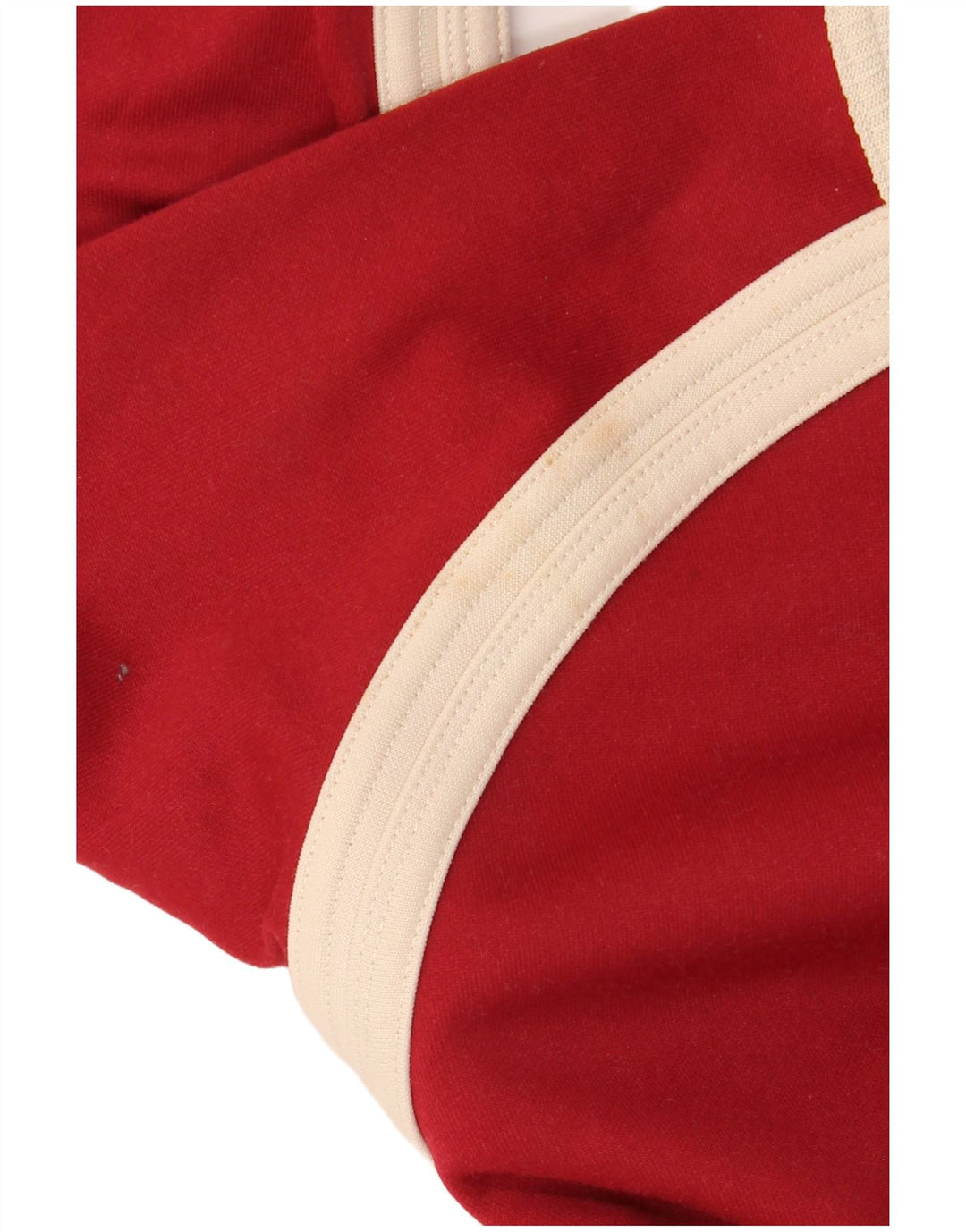 PUMA Herren-Oberteil, langärmelig, klein, rot, Farbblock-Polyester