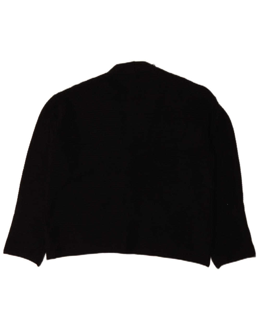 Zara Damen-Strickjacke in Übergröße, Gr. 10, Größe S, Schwarz, Viskose