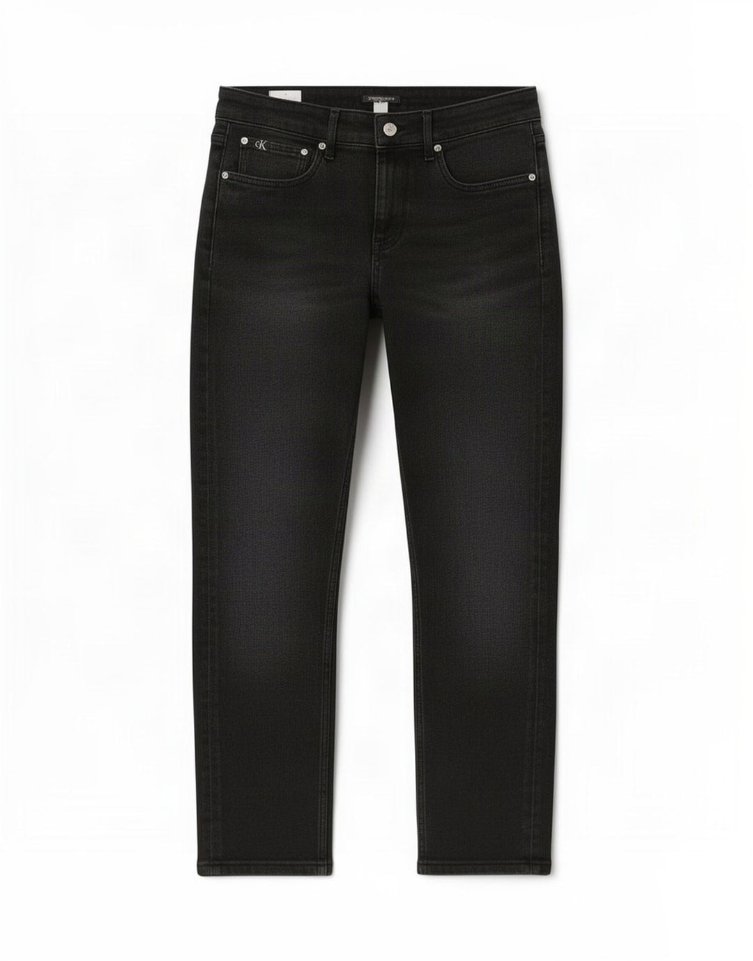 Calvin Klein Herren verkürzte Slim-Jeans W31 L26 Grau