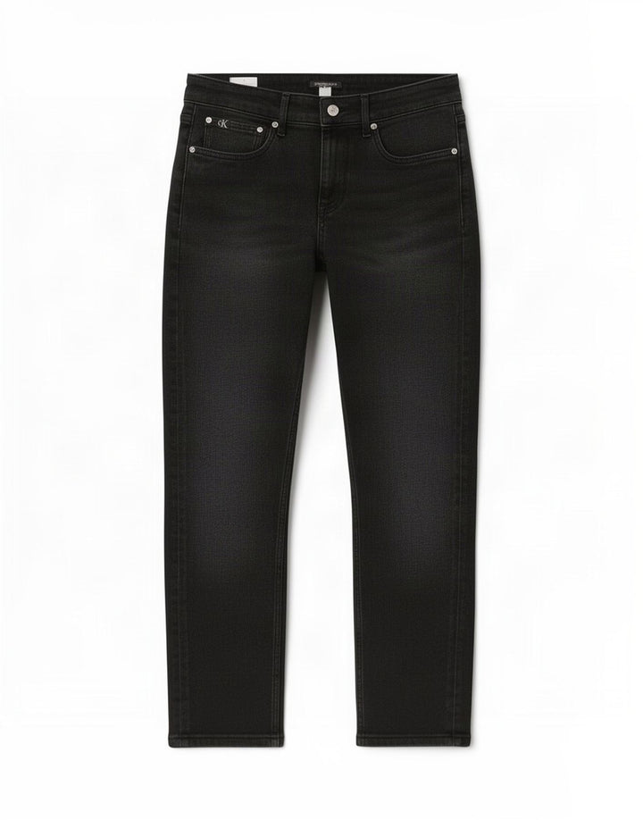 Calvin Klein Herren verkürzte Slim-Jeans W31 L26 Grau
