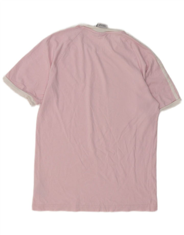 Adidas Herren T-Shirt Top Small Rosa Baumwolle