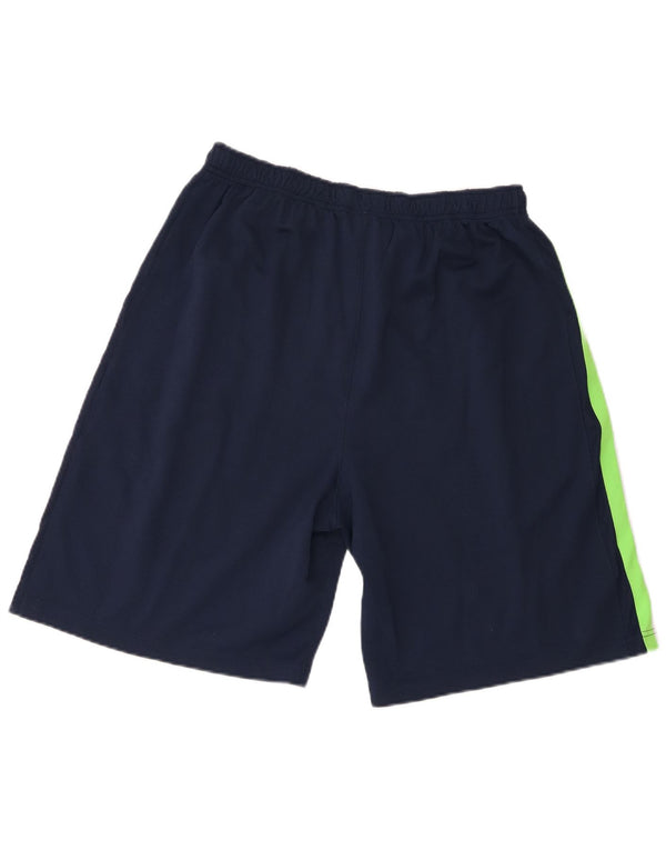 Nike Herren Seattle Seahawks Sportshorts, groß, Marineblau, Farbblock