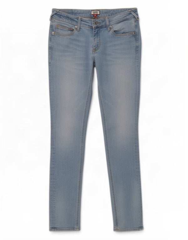 Tommy Hilfiger Damen Skinny Jeans W32 L28 Blaue Baumwolle