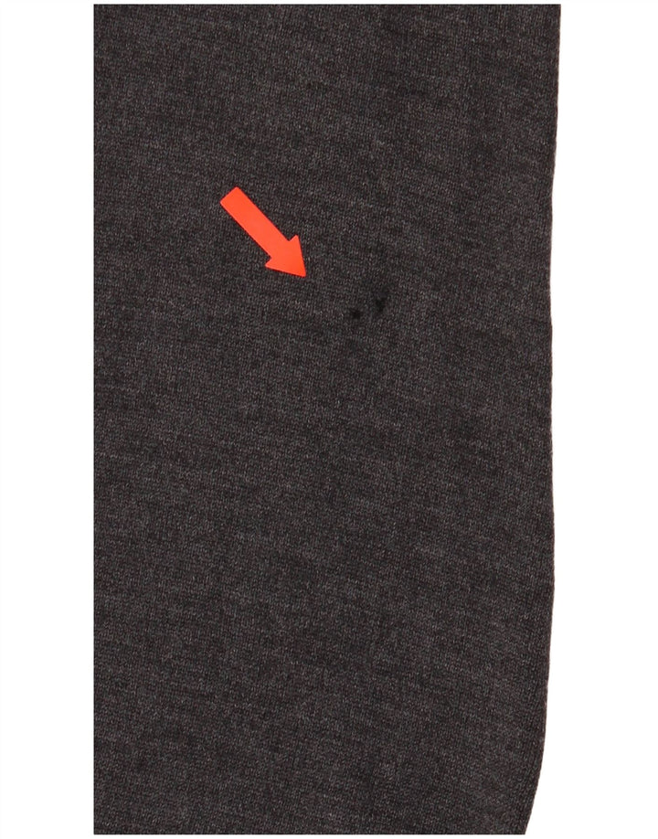 Zara Herren-Cardigan-Pullover Mittelgrau