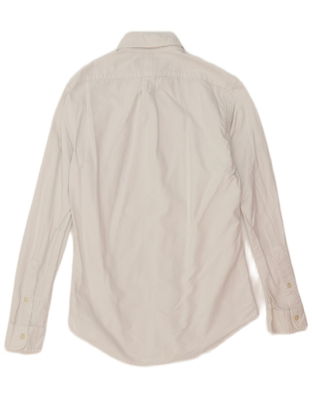Ralph Lauren Slim-Fit-Hemd für Herren, Größe S, weiße Baumwolle