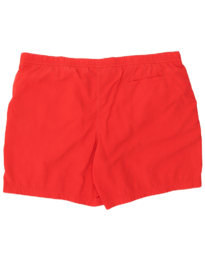 Adidas Herren Badeshorts 2XL Rot Colourblock Nylon
