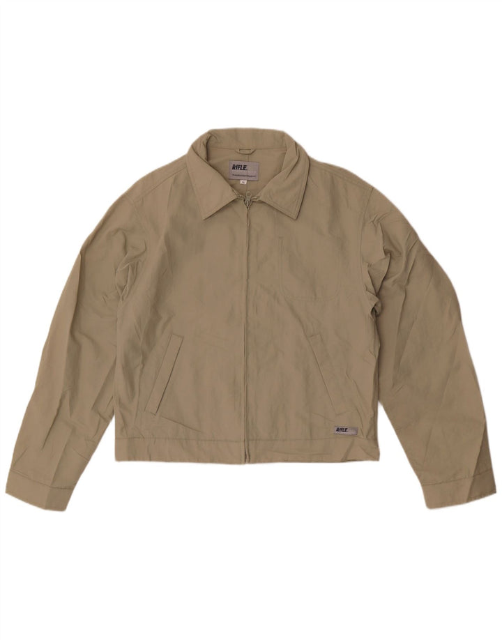 Rifle Herren Bomberjacke UK 40 Large Grün Polyamid