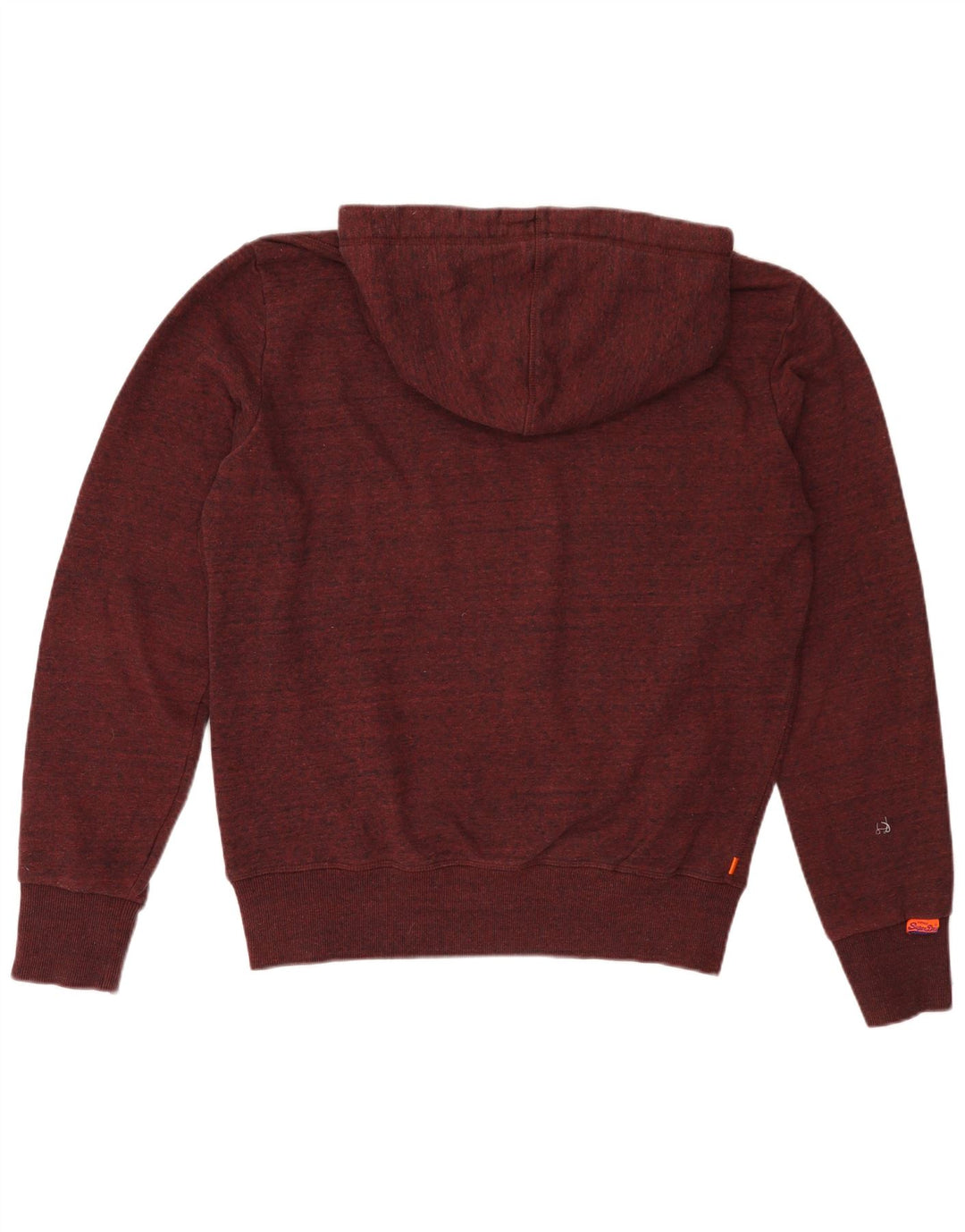 Superdry Herren-Kapuzenpullover mit Grafik, XL, Burgunderrot, Polyester