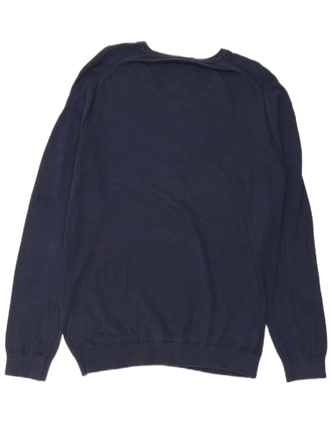 Lee Herren-Pullover mit V-Ausschnitt, mittlere marineblaue Baumwolle