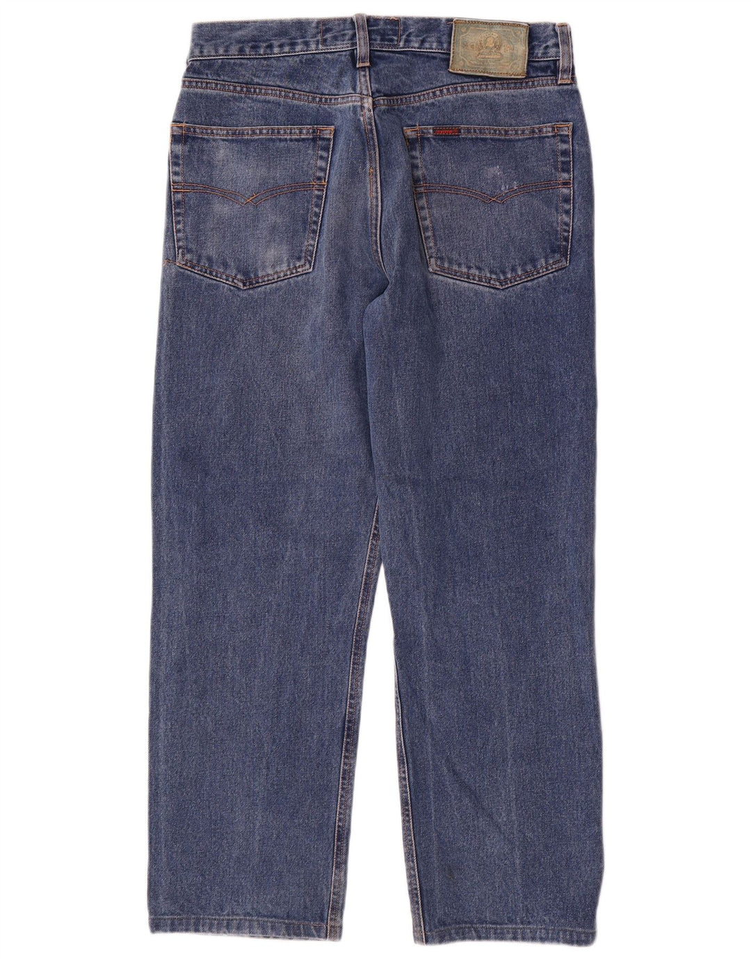 Invicta Herren Straight Jeans W33 L27 Blaue Baumwolle