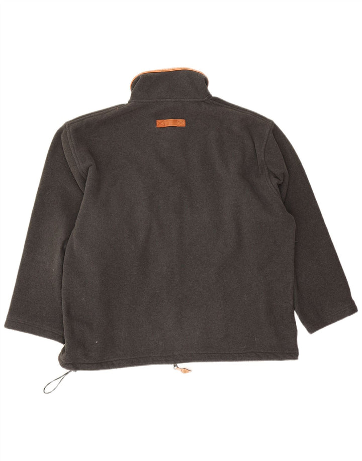 Orvis Herren-Trainingsanzug-Top-Jacke, großes graues Polyester
