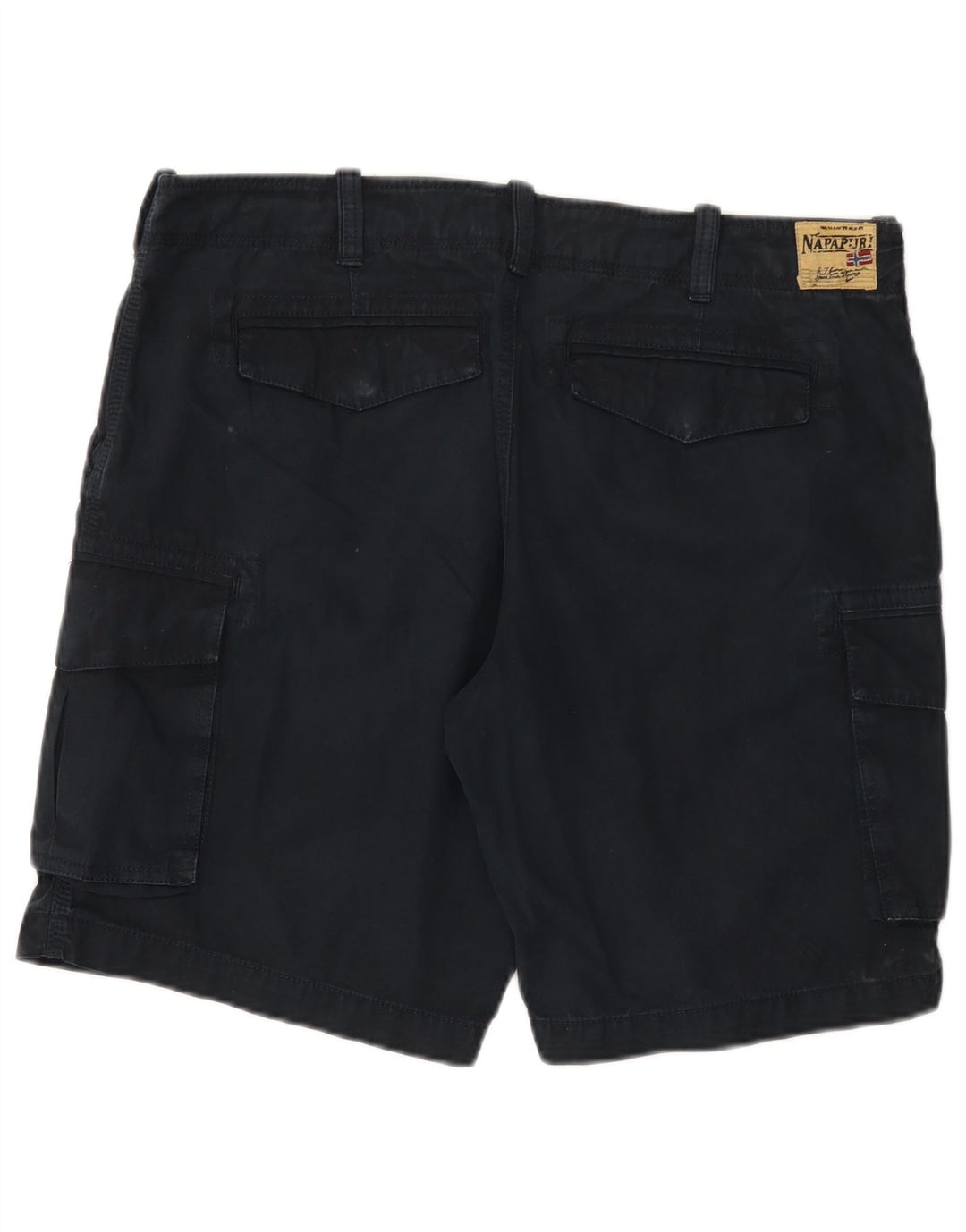 Napapijri Herren-Cargo-Shorts W36, große marineblaue Baumwolle