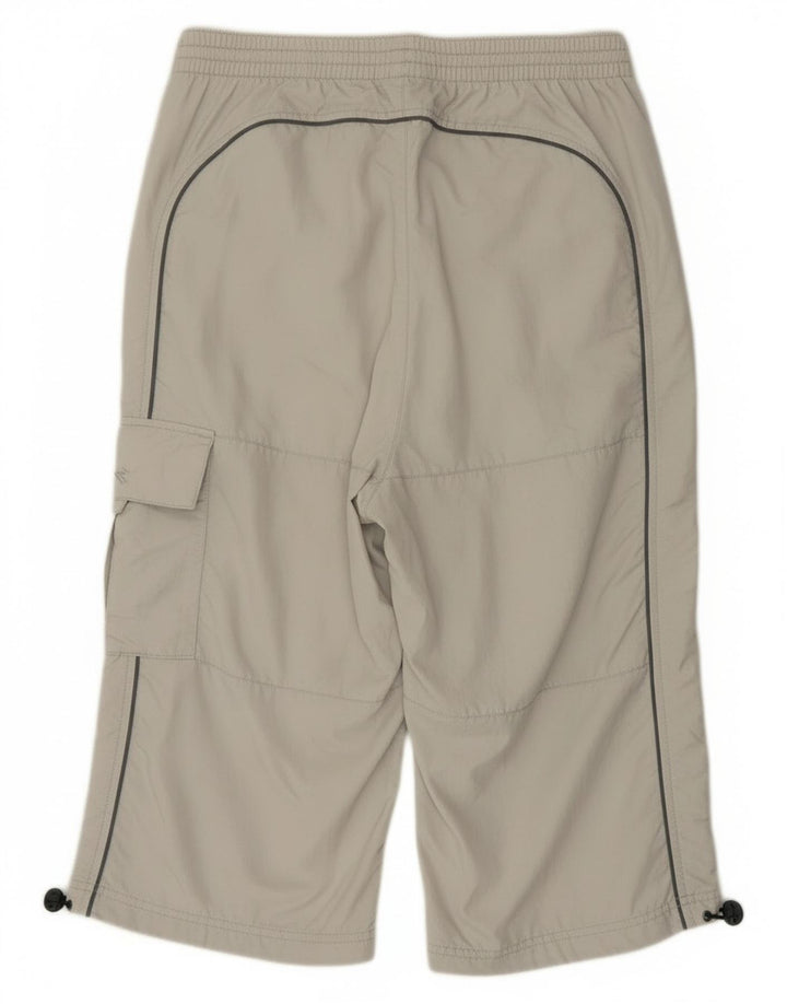 Diadora Herren-Bermuda-Sportshorts, groß, gebrochenes Weiß, Polyamid