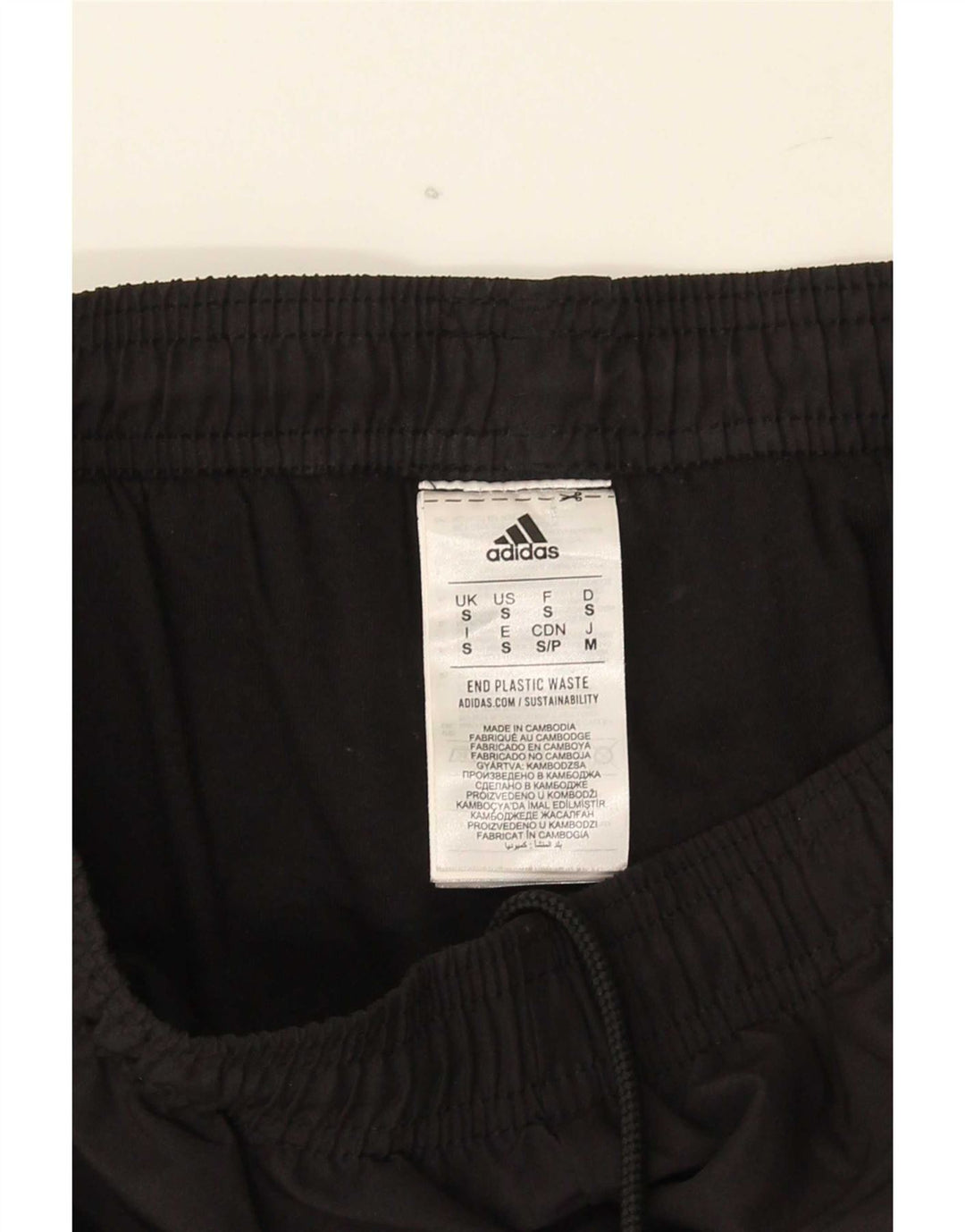 Adidas Herren-Trainingshose, Jogginghose, Größe S, Schwarz, Polyester