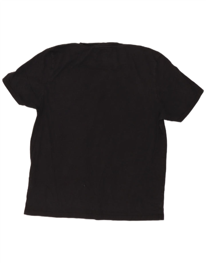 TED BAKER Herren-T-Shirt mit Grafik, Größe 6 2XL, Schwarz