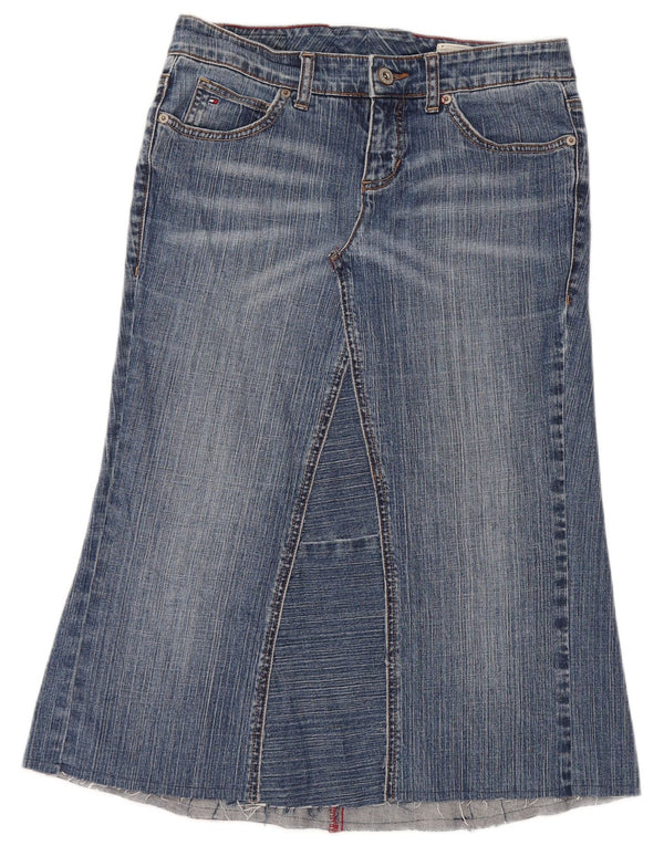 TOMMY HILFIGER Womens Denim Skirt W30 Medium  Blue