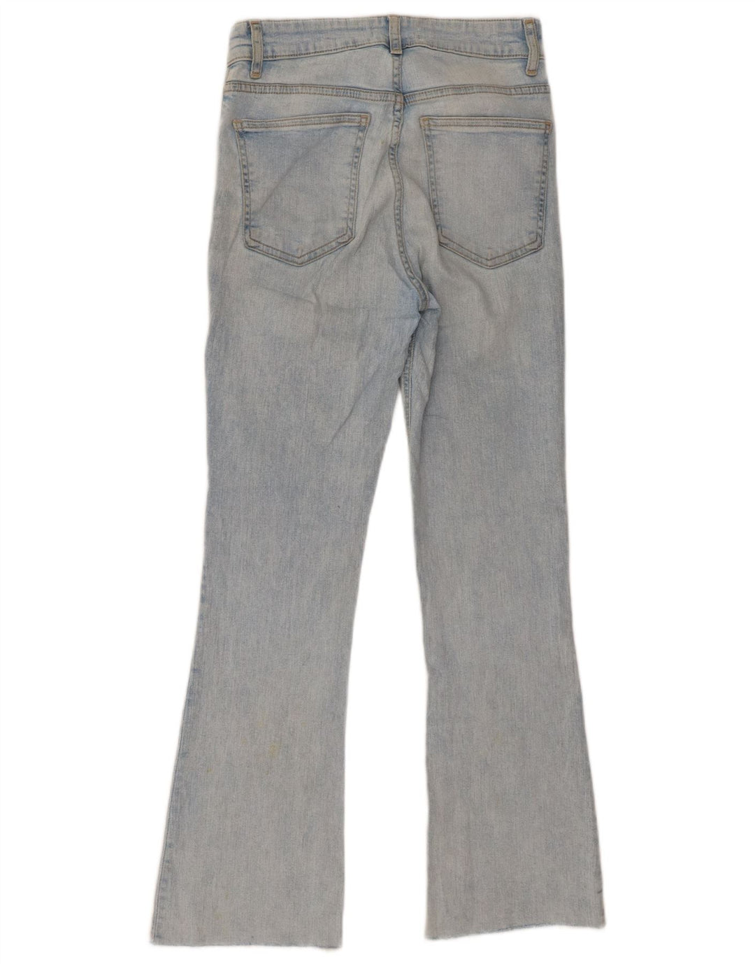 Zara Damen Schlagjeans EU 38 Small W28 L27 Blau