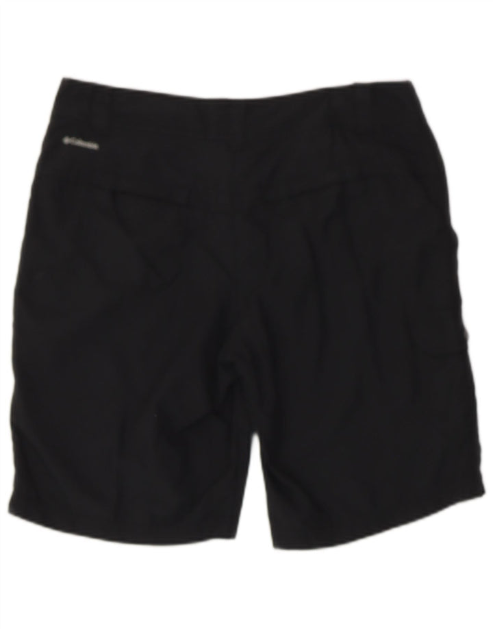 COLUMBIA Damen Cargoshorts US 8 Medium W32 Schwarzes Nylon