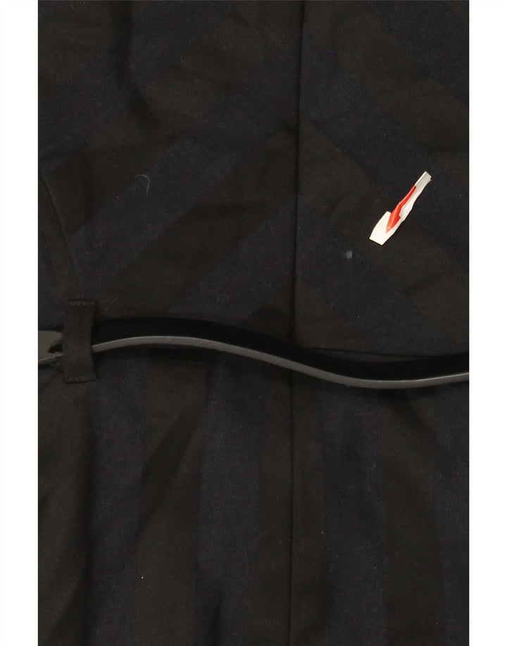 Marks & Spencer Damen Etuikleid UK 12 Mittel Marineblau Farbblock