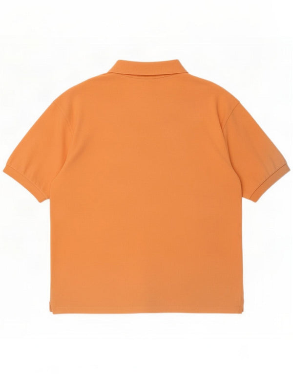 Trussardi Herren Poloshirt XL Orange Baumwolle