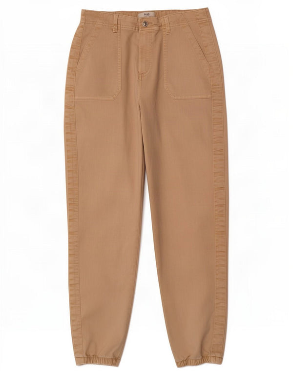 Marks & Spencer Damen Joggers Freizeithose UK 14 Large W32 L30 Beige