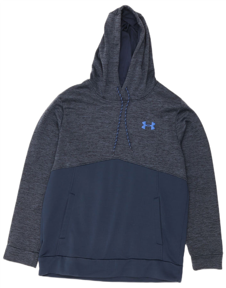 Under Armour Herren Cold Gear Kapuzenpullover Mittel Marineblau meliert