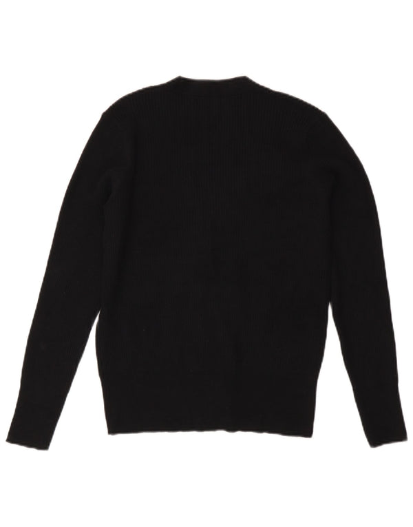 Marks & Spencer Damen-Cardigan-Pullover UK 10 Small Schwarze Viskose
