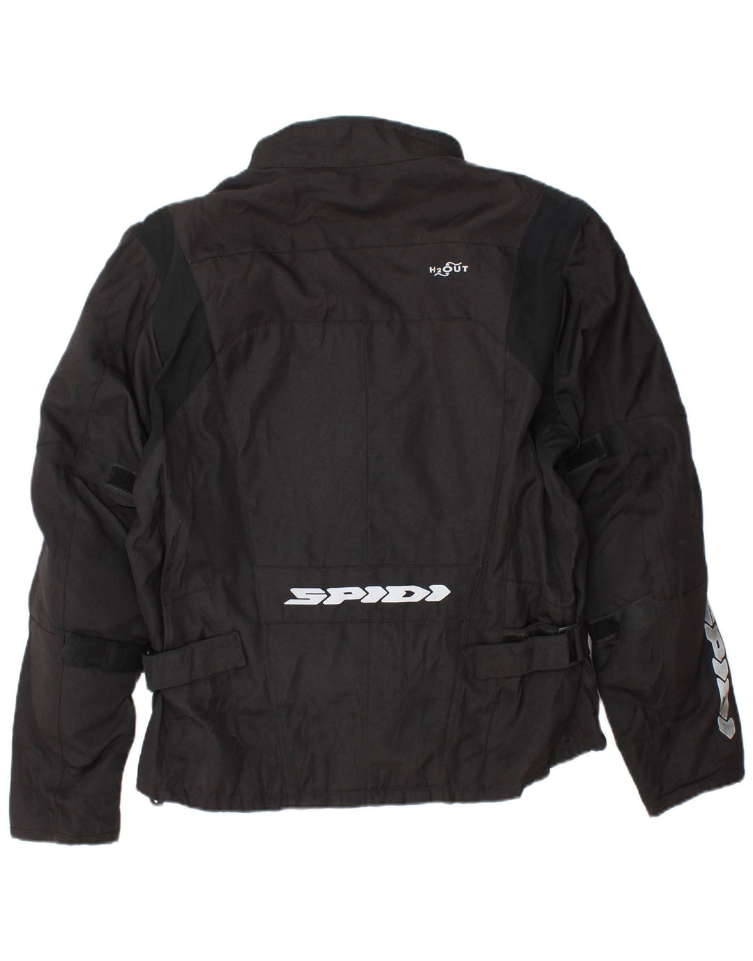 Spidi Herren Graphic Moto Racer Jacke UK 40 Large Schwarz