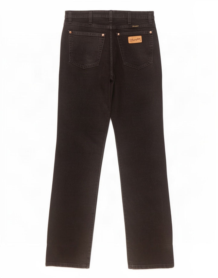Wrangler Herren Evolution Straight Jeans W31 L34 Schwarze Baumwolle