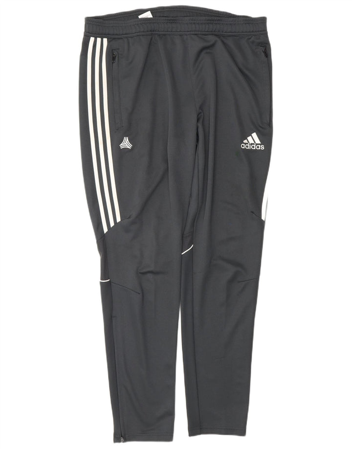 Adidas Herren Climacool Trainingshose, großes graues Polyester