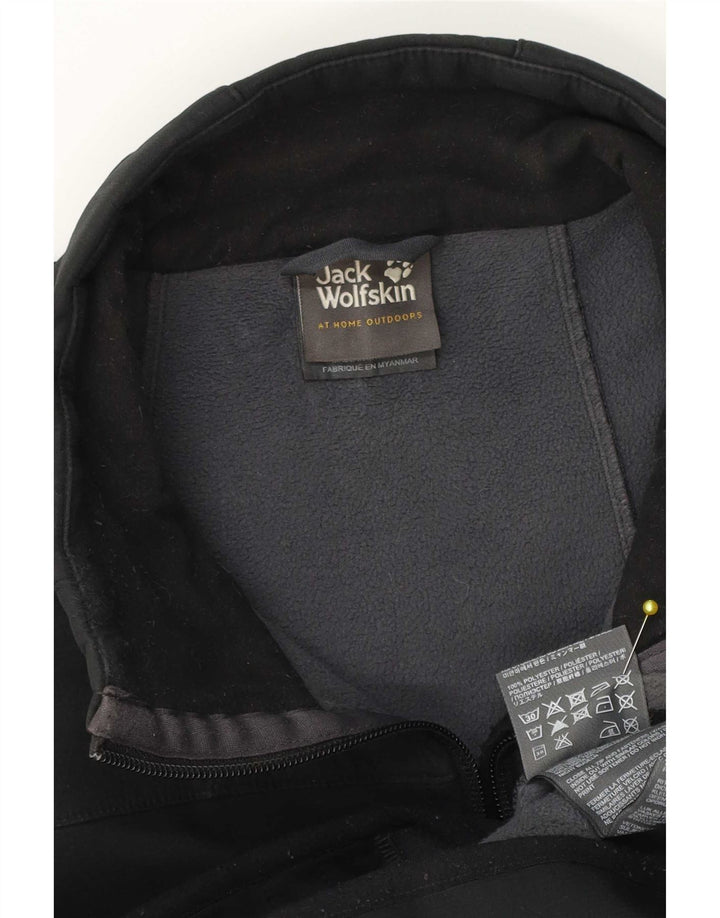 Jack Wolfskin Herren Weste UK 40 Large Schwarz Polyester