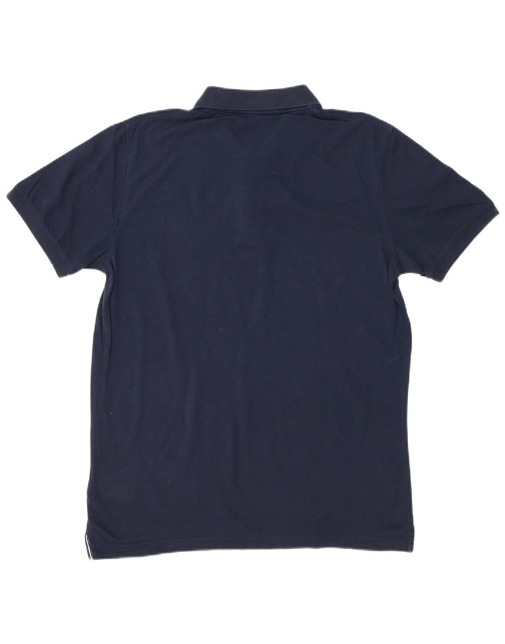 Gant Herren-Poloshirt, groß, marineblau, Baumwolle