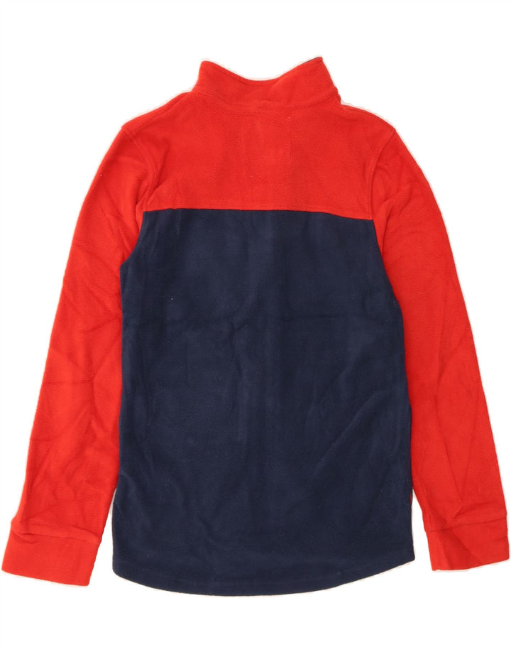 LEVI'S Boys Fleece Jacket 12-13 Years Large Navy Blue Colourblock Vintage Levi's and Second-Hand Levi's from Messina Hembry 