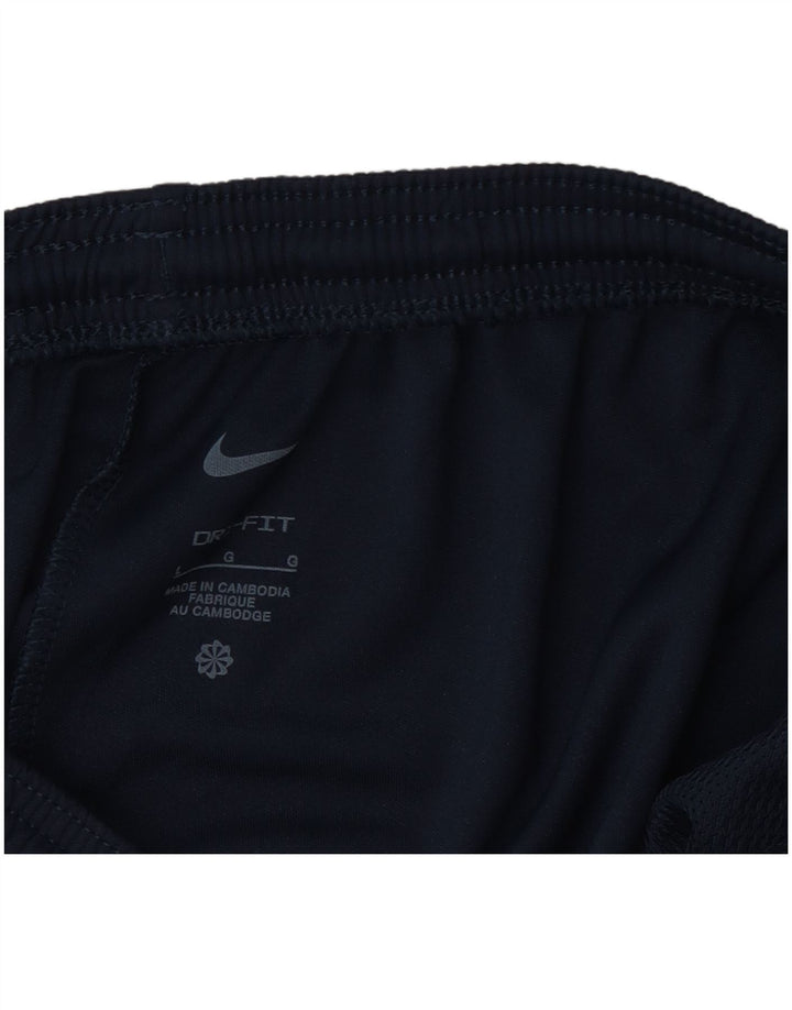 Nike Herren Dri Fit Trainingshose, Größe L, Marineblau