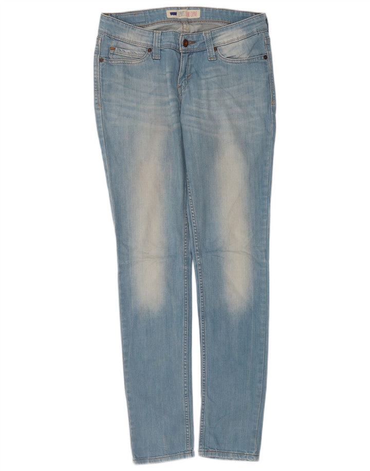 Levi's Damen Demi Curve Slim Jeans W29 L34 Blaue Baumwolle