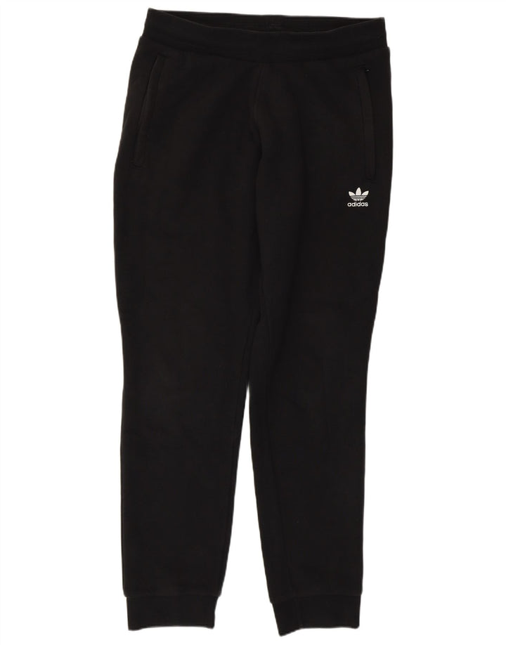 Adidas Herren-Trainingshose, Jogginghose, mittelschwarz, Baumwolle